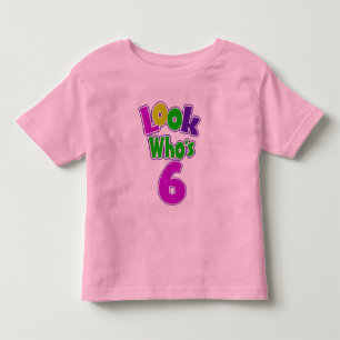 Camiseta De Bebé Mira quién es 6