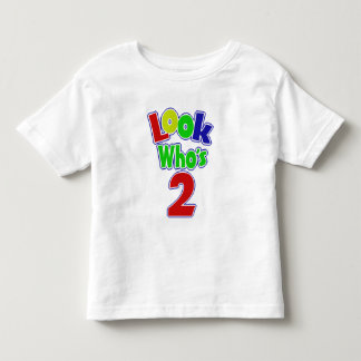 Camiseta De Bebé Mira quién es dos