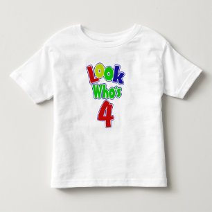 Camiseta De Bebé Mira quién tiene 4