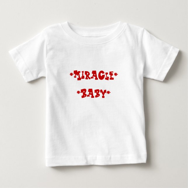 Camiseta De Bebé *Miracle ** Baby* (Anverso)