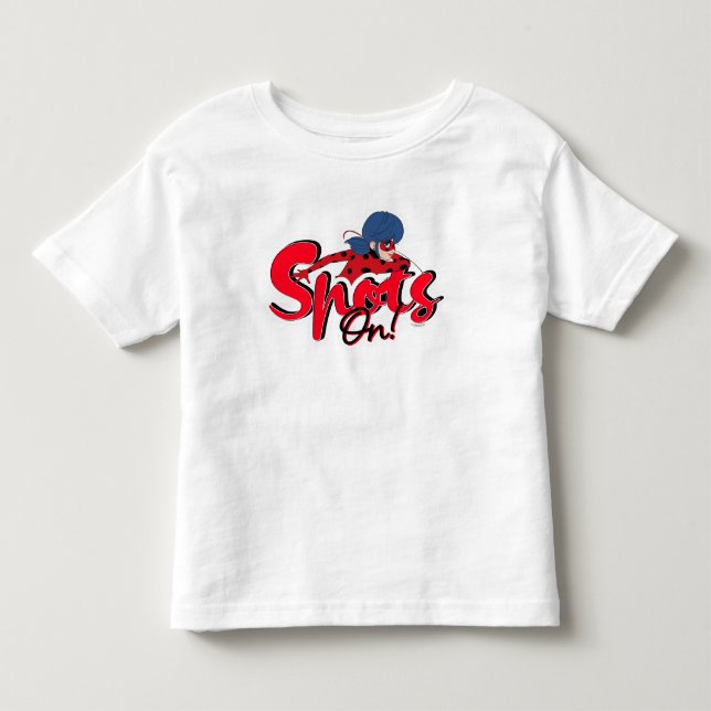 Camiseta De Bebé Miraculous Ladybug | Manchas activadas (Anverso)