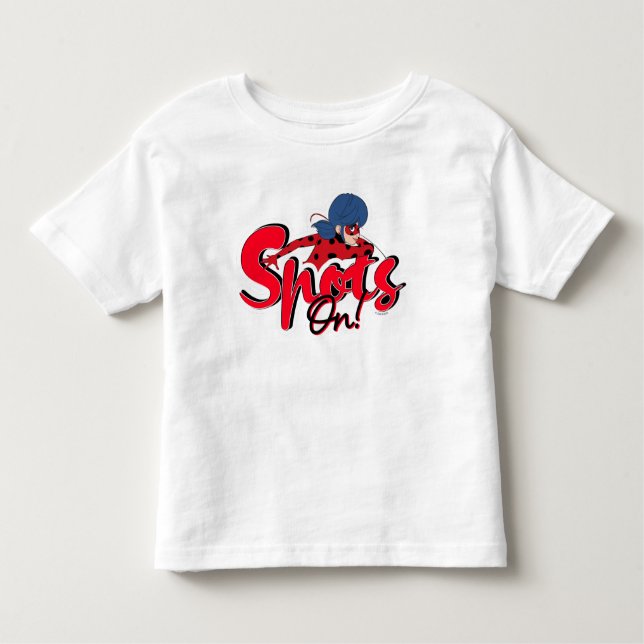 Camiseta De Bebé Miraculous Ladybug | Manchas En (Anverso)