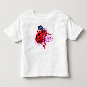 Camiseta De Bebé Miraculous Ladybug Manchas en Gráfico