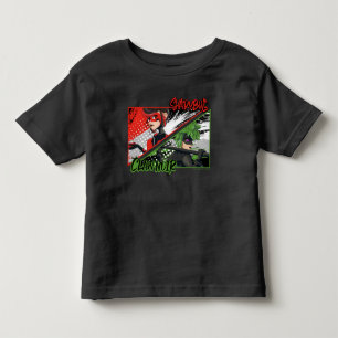 Camiseta De Bebé Miraculous Re-verse Shadybug & Claw Noir