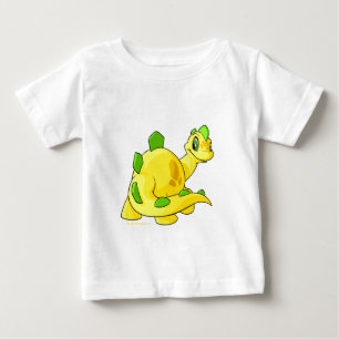 Camiseta De Bebé Mirada de Chomby amarillo