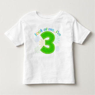 Camiseta De Bebé Mírame, tengo 3 años - Verde