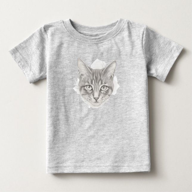 Camiseta De Bebé Mirando a tu alma (Anverso)