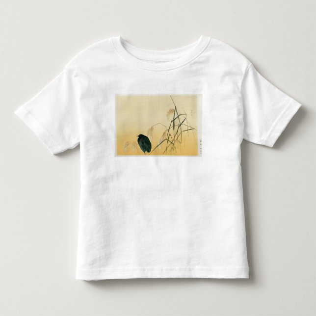 Camiseta De Bebé Mirlo, período de Edo (Anverso)