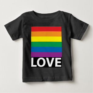 Camiseta De Bebé Mis mamas me aman