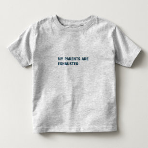 Camiseta De Bebé Mis Padres Están Agotados