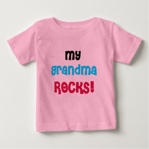 Camiseta De Bebé Mis rocas de la abuela
