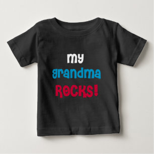 Camiseta De Bebé Mis rocas de la abuela