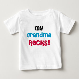 Camiseta De Bebé Mis rocas de la abuela