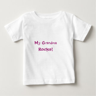 Camiseta De Bebé ¡Mis rocas de la abuela!