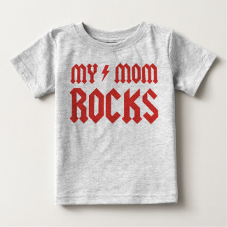 Camiseta De Bebé ¡Mis rocas de la mamá!
