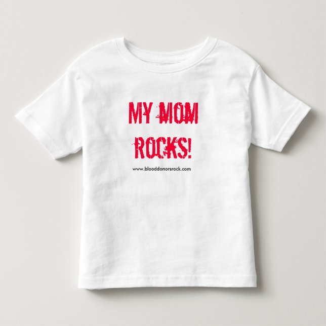 CAMISETA DE BEBÉ ¡MIS ROCAS DE LA MAMÁ! (Anverso)