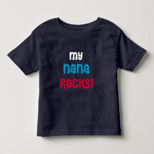 Camiseta De Bebé Mis rocas de Nana