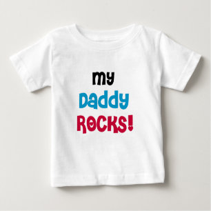 Camiseta De Bebé Mis rocas del papá