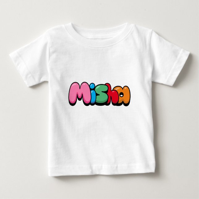 Camiseta De Bebé Misha (Anverso)