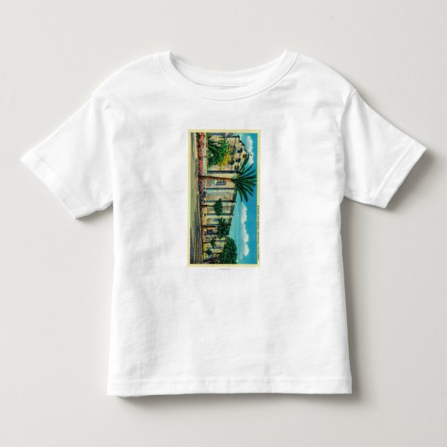Camiseta De Bebé Misión San GabrielSan Garbriel, CA (Anverso)