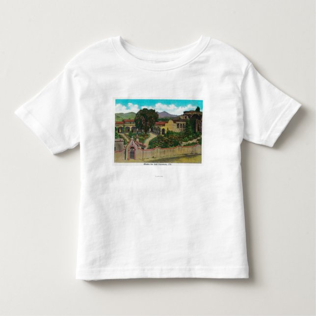 Camiseta De Bebé Misión San Juan Capistrano (Anverso)