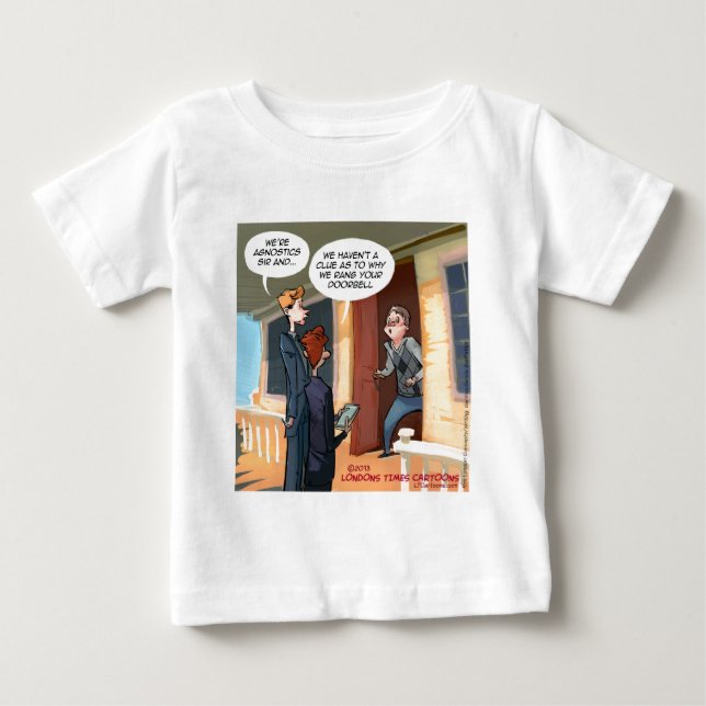 Camiseta De Bebé Misioneros Agnósticos Divertidos (Anverso)
