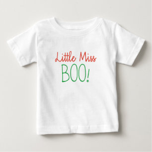 Camiseta De Bebé Miss Boo Cute Halloween