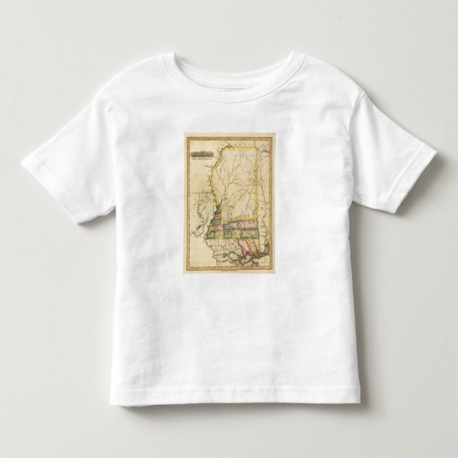 Camiseta De Bebé Mississippi 5 (Anverso)