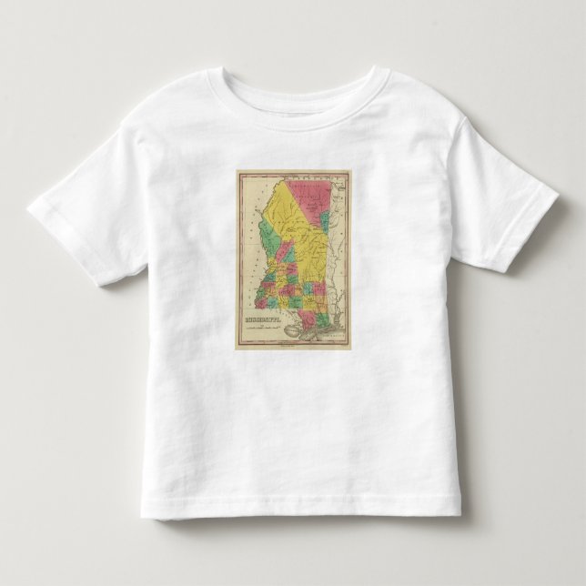 Camiseta De Bebé Mississippi 9 (Anverso)