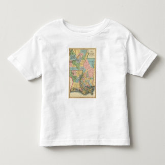 Camiseta De Bebé Mississippi, Luisiana, Arkansas