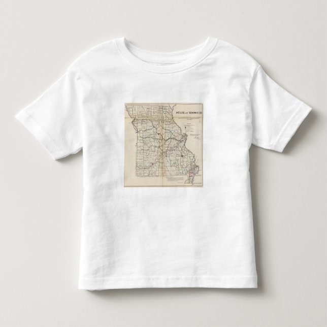 Camiseta De Bebé Missouri 2 (Anverso)