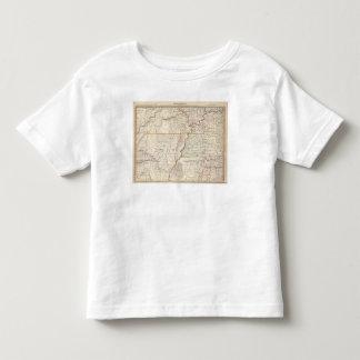 Camiseta De Bebé Missouri, enfermedad, KY, Tenn, Ala, Srta., arca