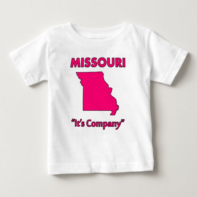 Camiseta De Bebé Missouri - Es Compañía (Anverso)