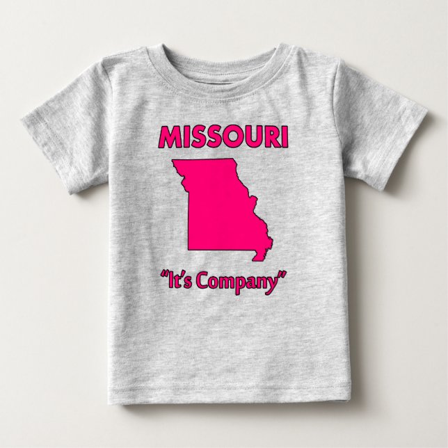 Camiseta De Bebé Missouri - Es Compañía (Anverso)