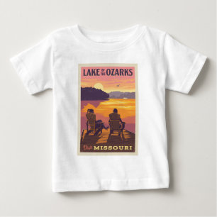 Camiseta De Bebé Missouri Lago de los Ozarks