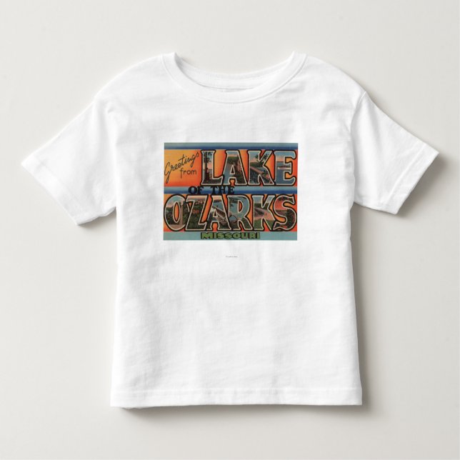 Camiseta De Bebé Missouri - lago del Ozarks 3 (Anverso)