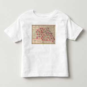 Camiseta De Bebé Missouri y Kansas