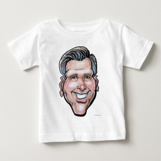 Camiseta De Bebé Mitt Romney (Anverso)