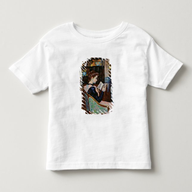 Camiseta De Bebé Mlle. Lectura Guillaumin, 1907 (Anverso)
