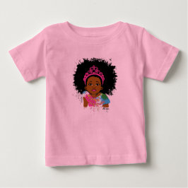 Camiseta De Bebé Mocha Princess Baby Tutu