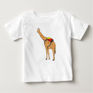Camiseta De Bebé Mochila Giraffe