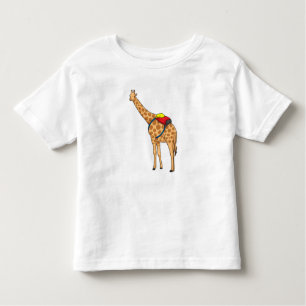 Camiseta De Bebé Mochila Giraffe