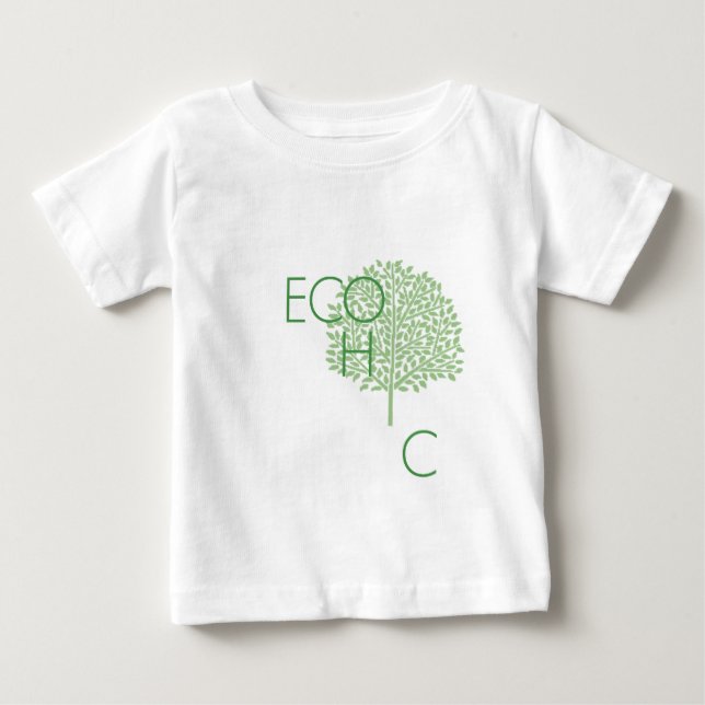 Camiseta De Bebé moda ecológica (Anverso)