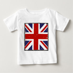 Camiseta De Bebé Moda lamentable de Union Jack