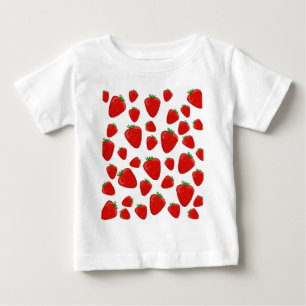 Camiseta De Bebé Modelo de la fresa