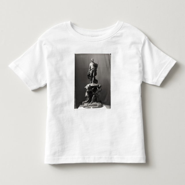 Camiseta De Bebé Modelo para el monumento de Louis XV (Anverso)
