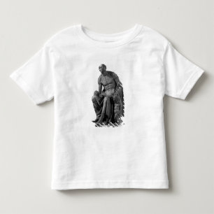 Camiseta De Bebé Modelo para un monumento a Jean-Jacques Rousseau