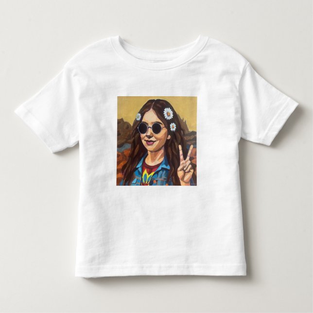 Camiseta De Bebé Modern Mona Lisa Painting - Inspired by da Vinci (Anverso)