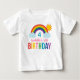 Camiseta De Bebé Moderno festival de cumpleaños de Chicas del cielo (Anverso)