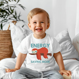 Camiseta De Bebé Modo de ahorro de energía